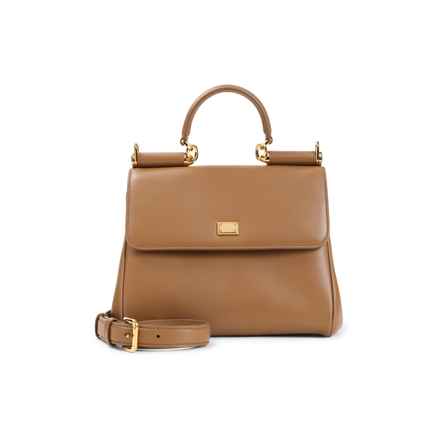 Dolce & Gabbana Sicily Soft Calf Leather Handbag