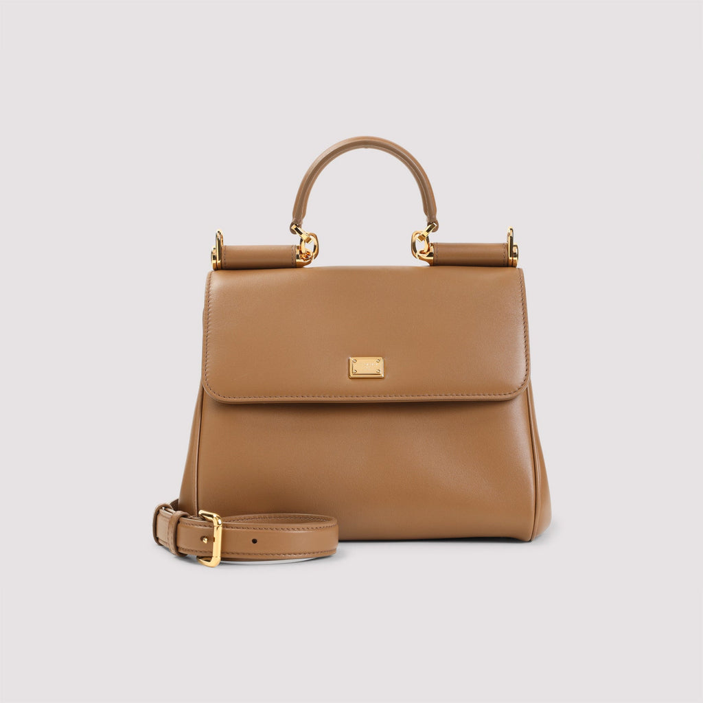 Dolce & Gabbana Sicily Soft Calf Leather Handbag