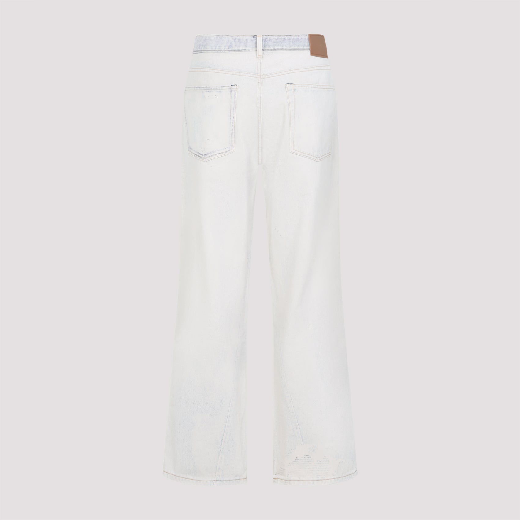 Jeans Washed In Cotone