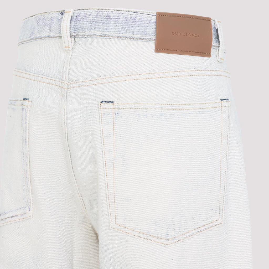 Jeans Washed In Cotone