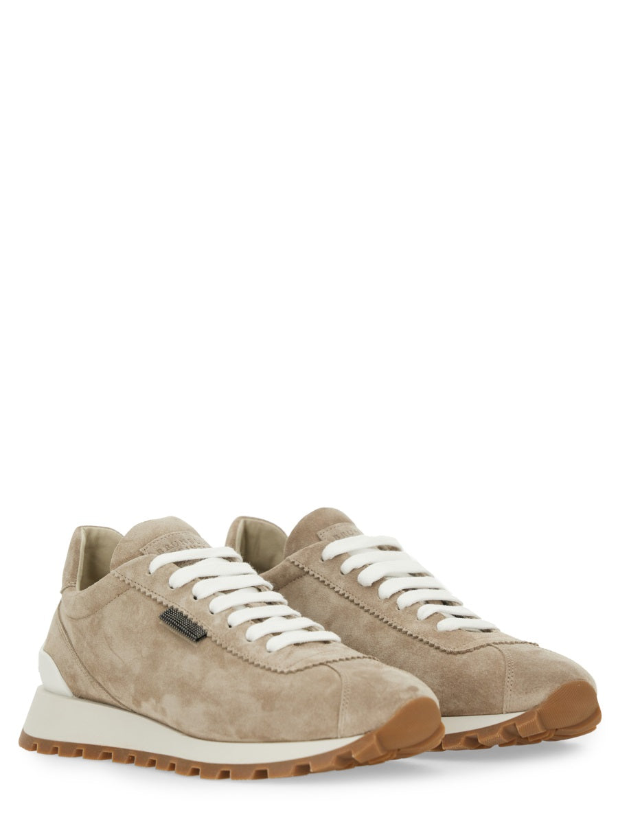 Brunello Cucinelli Sneaker "Running" In Suede