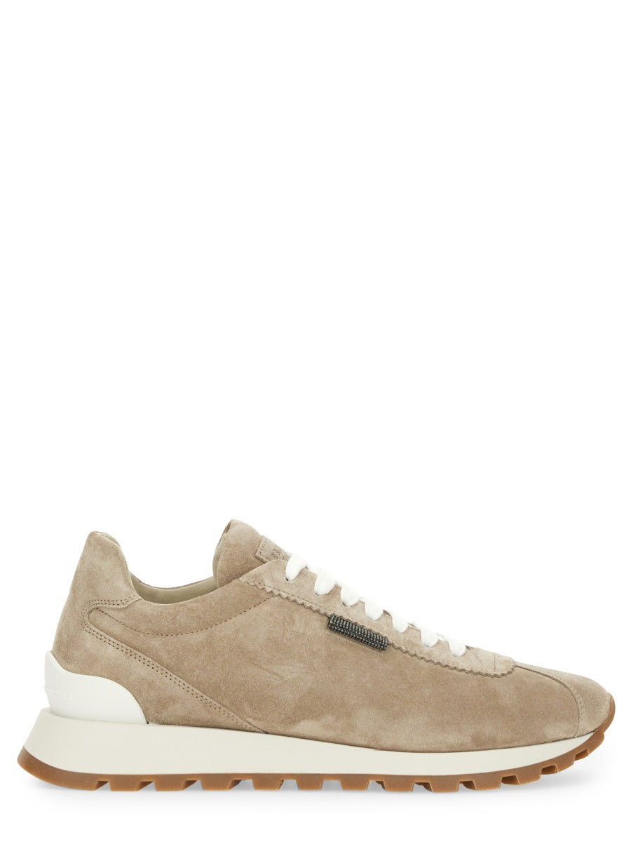 Brunello Cucinelli Sneaker "Running" In Suede