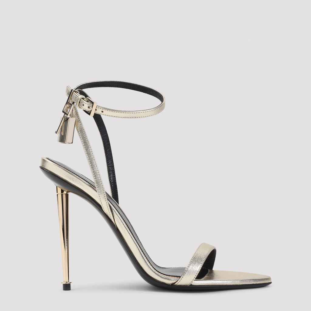 Tom Ford Nappa Pointed Naked Sandals
