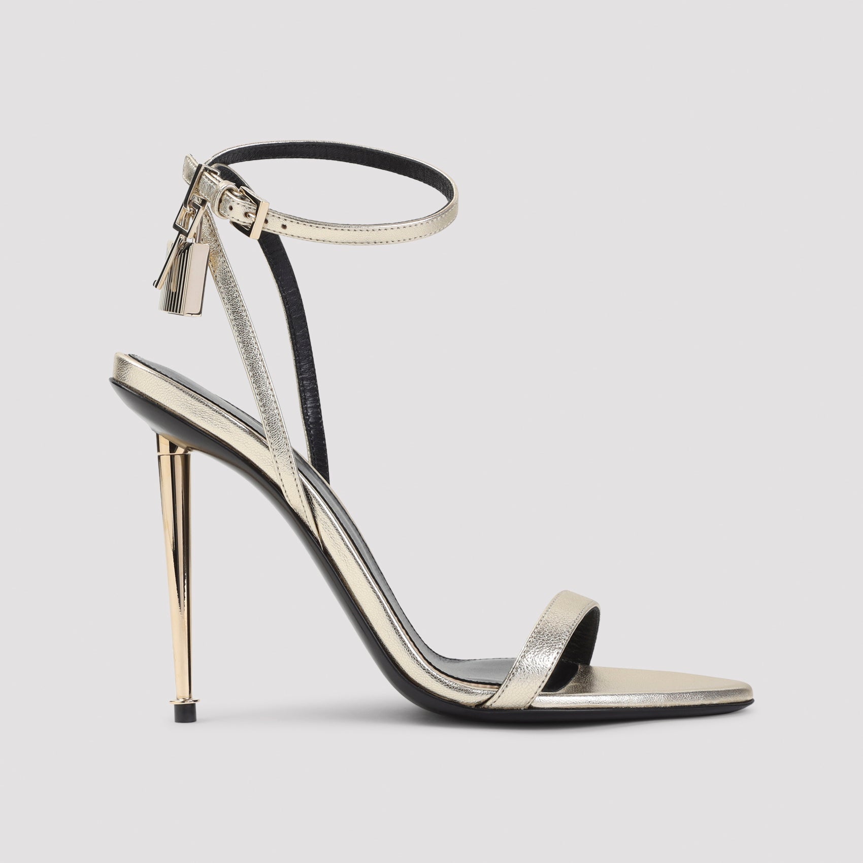 Tom Ford Nappa Pointed Naked Sandals