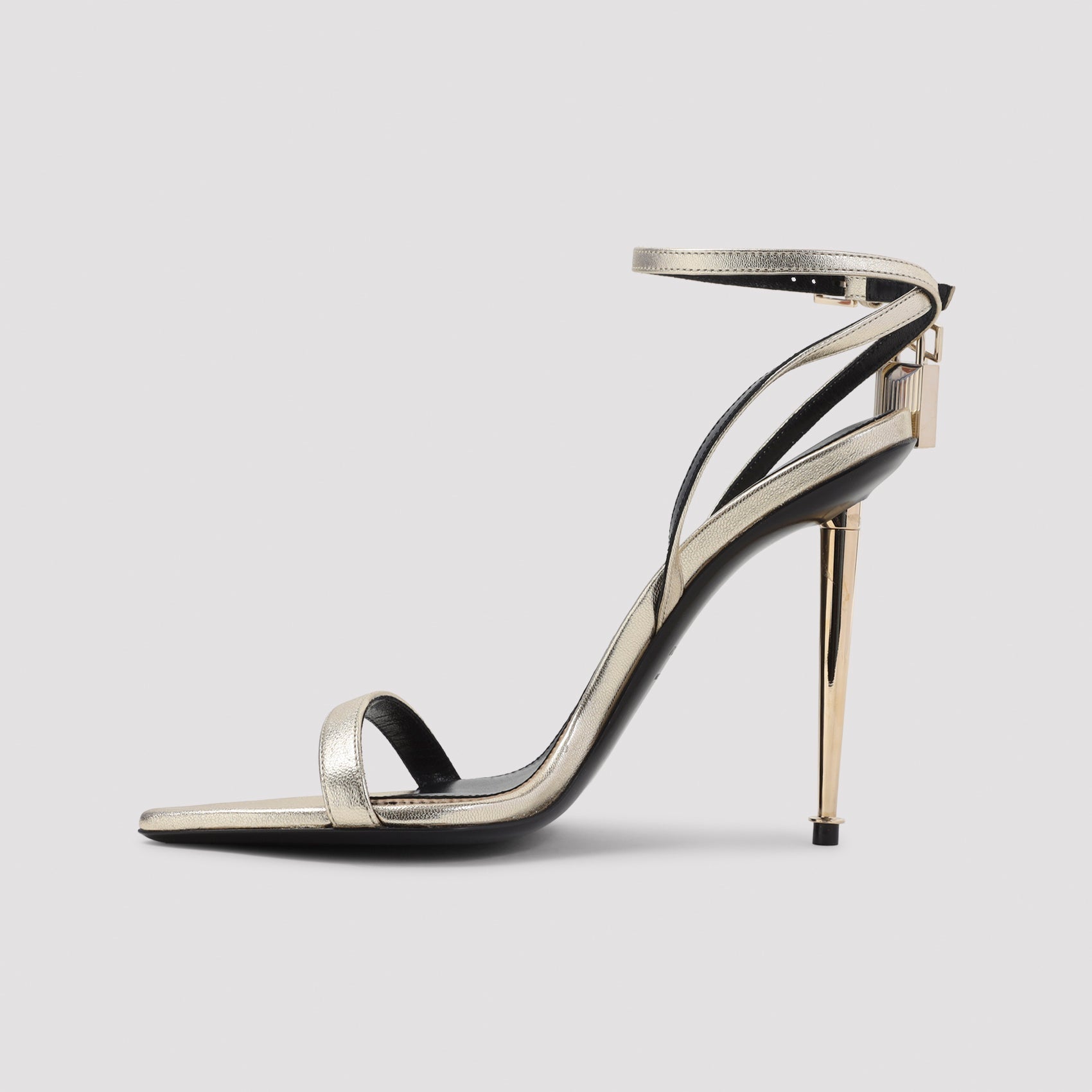Tom Ford Nappa Pointed Naked Sandals