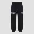Off White Bookish Scarf Cuffed Sweatpants