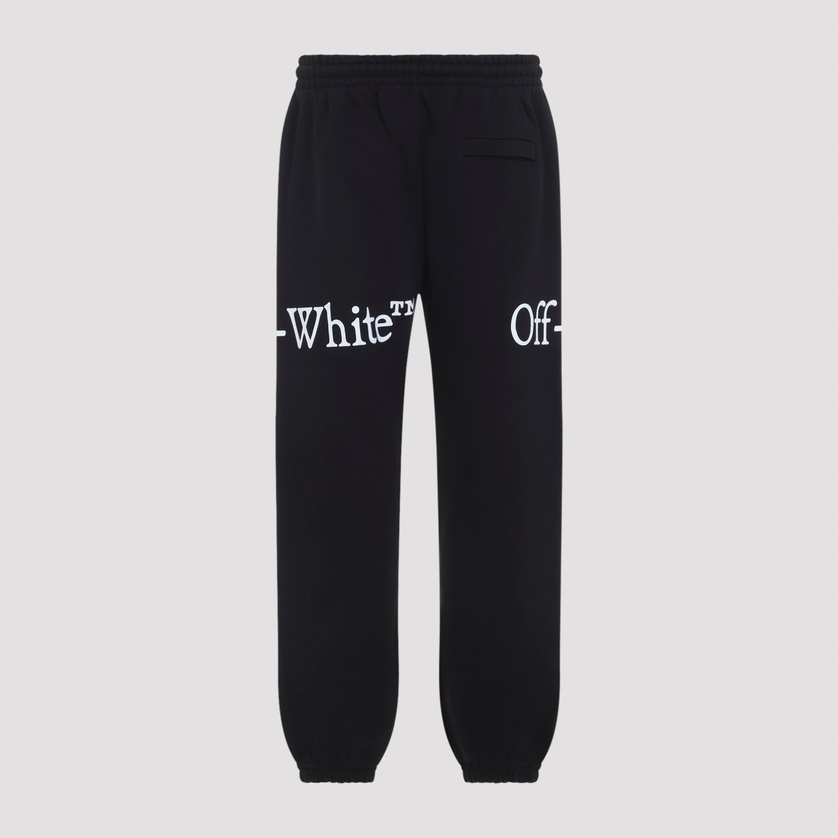 Off White Bookish Scarf Cuffed Sweatpants