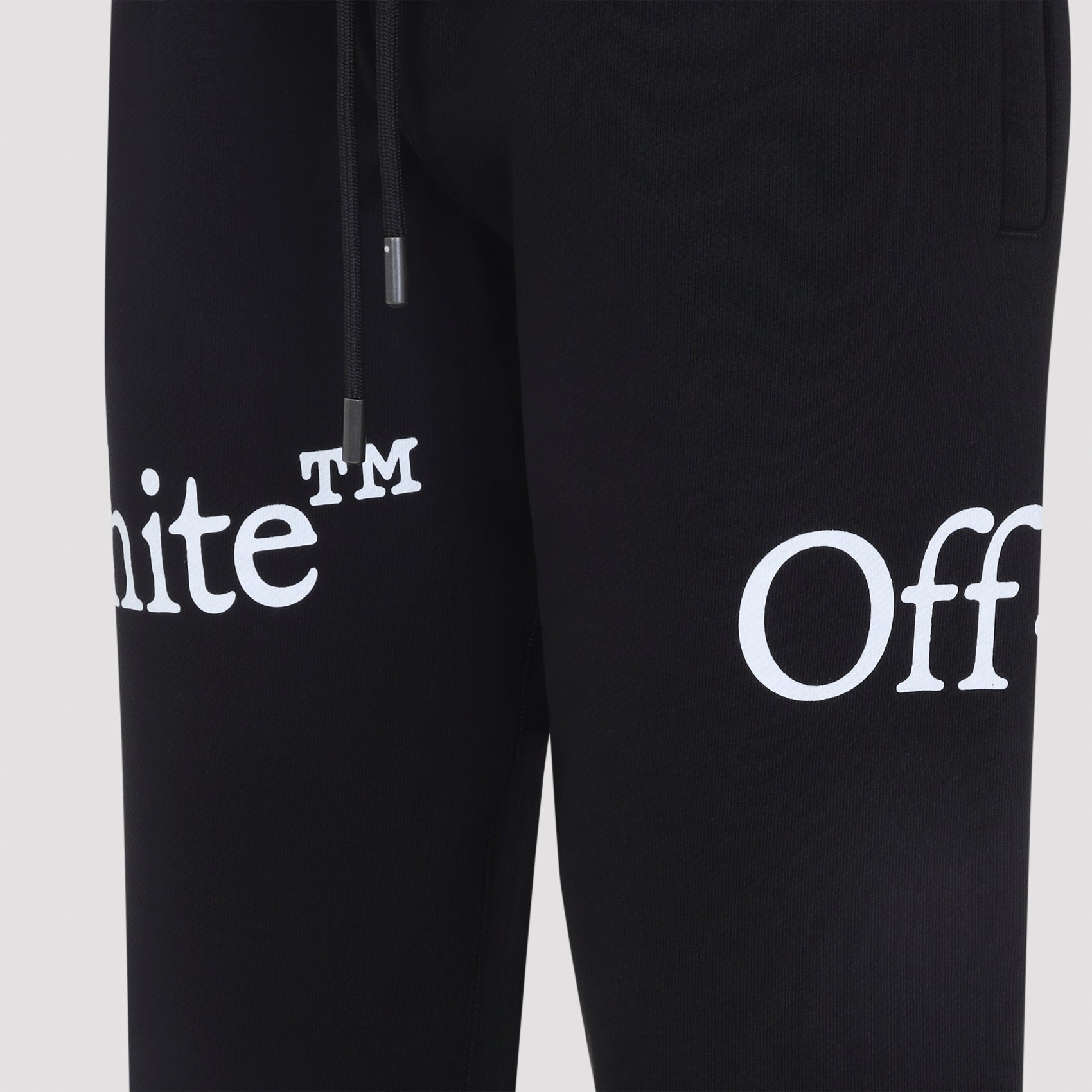 Off White Bookish Scarf Cuffed Sweatpants