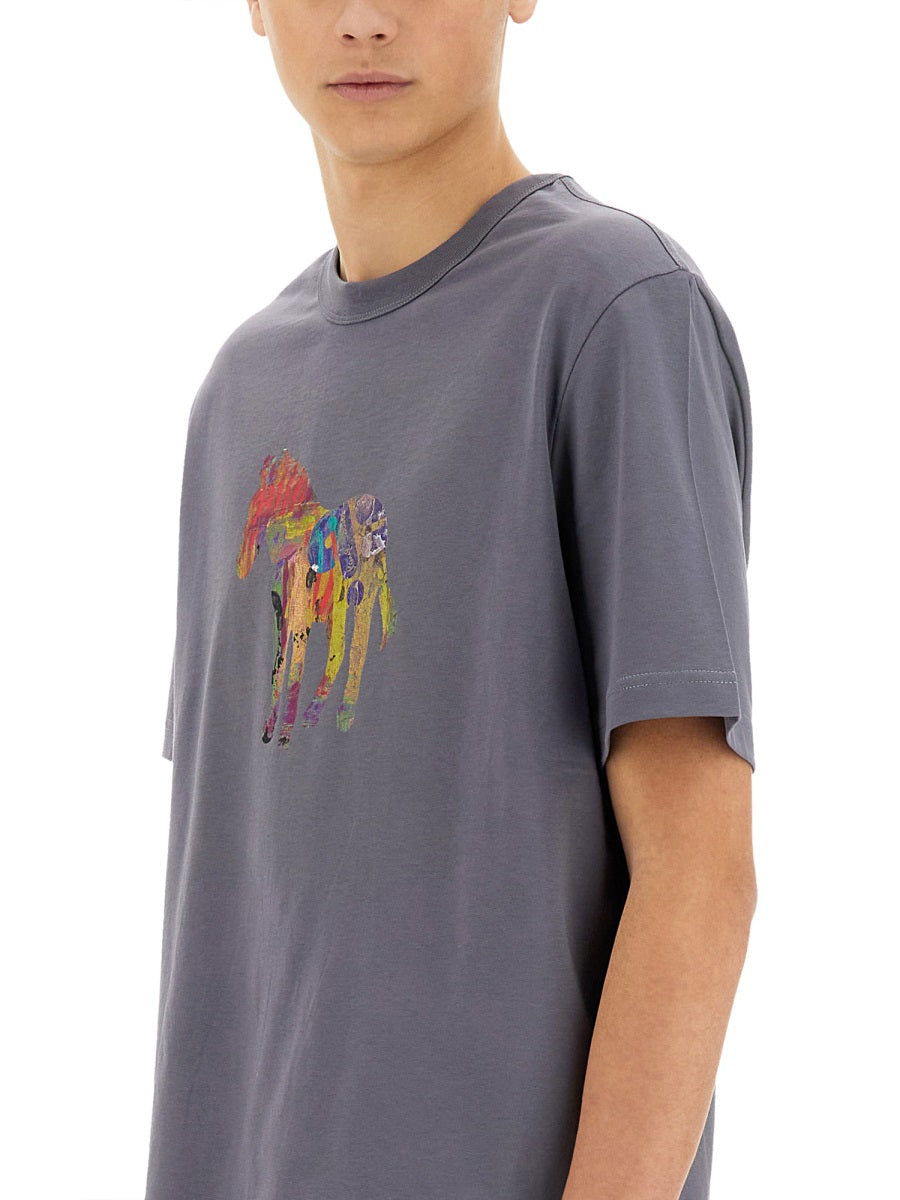 Ps By Paul Smith "Zebra" T Shirt