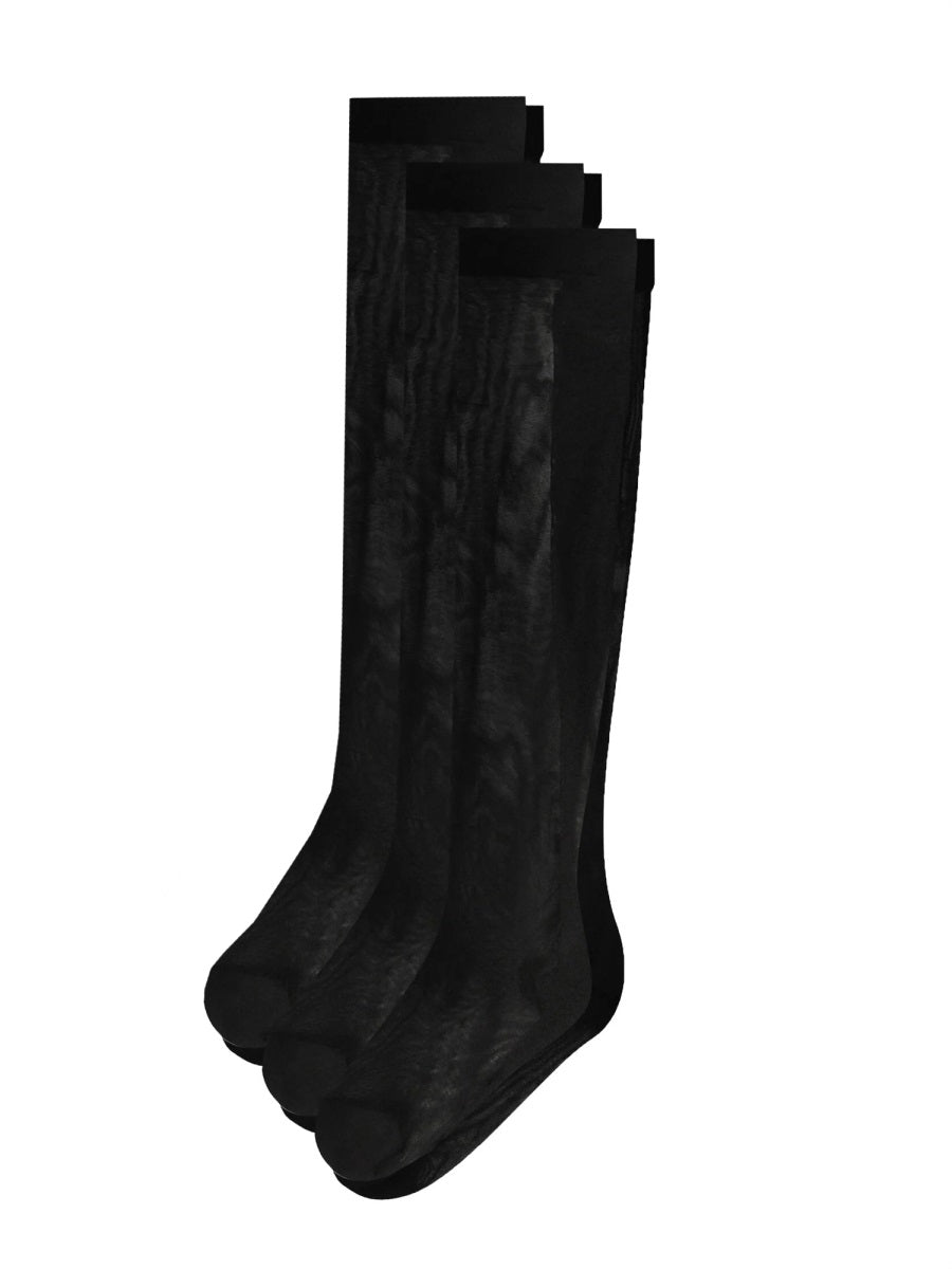 Dolce & Gabbana Tripack Calze Con Logo Dg