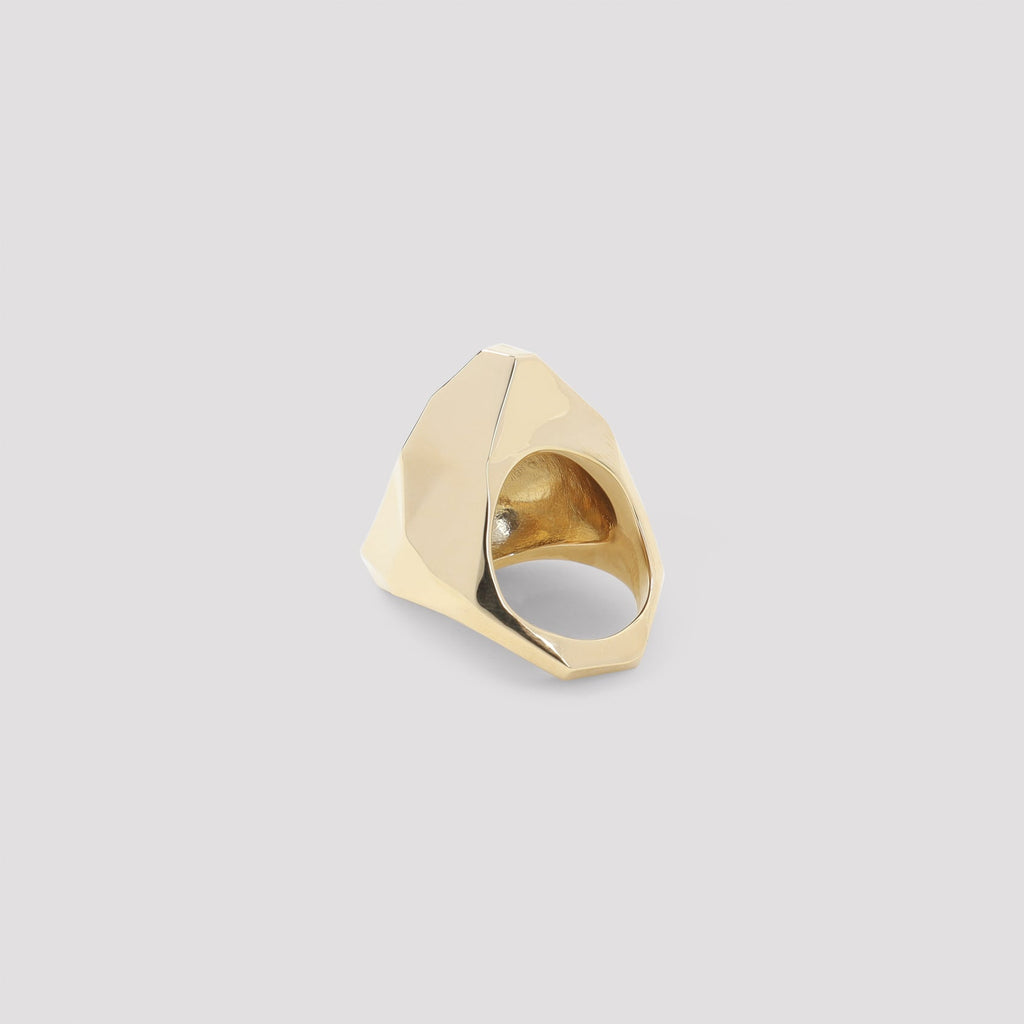 Lanvin Cubic Metal Ring