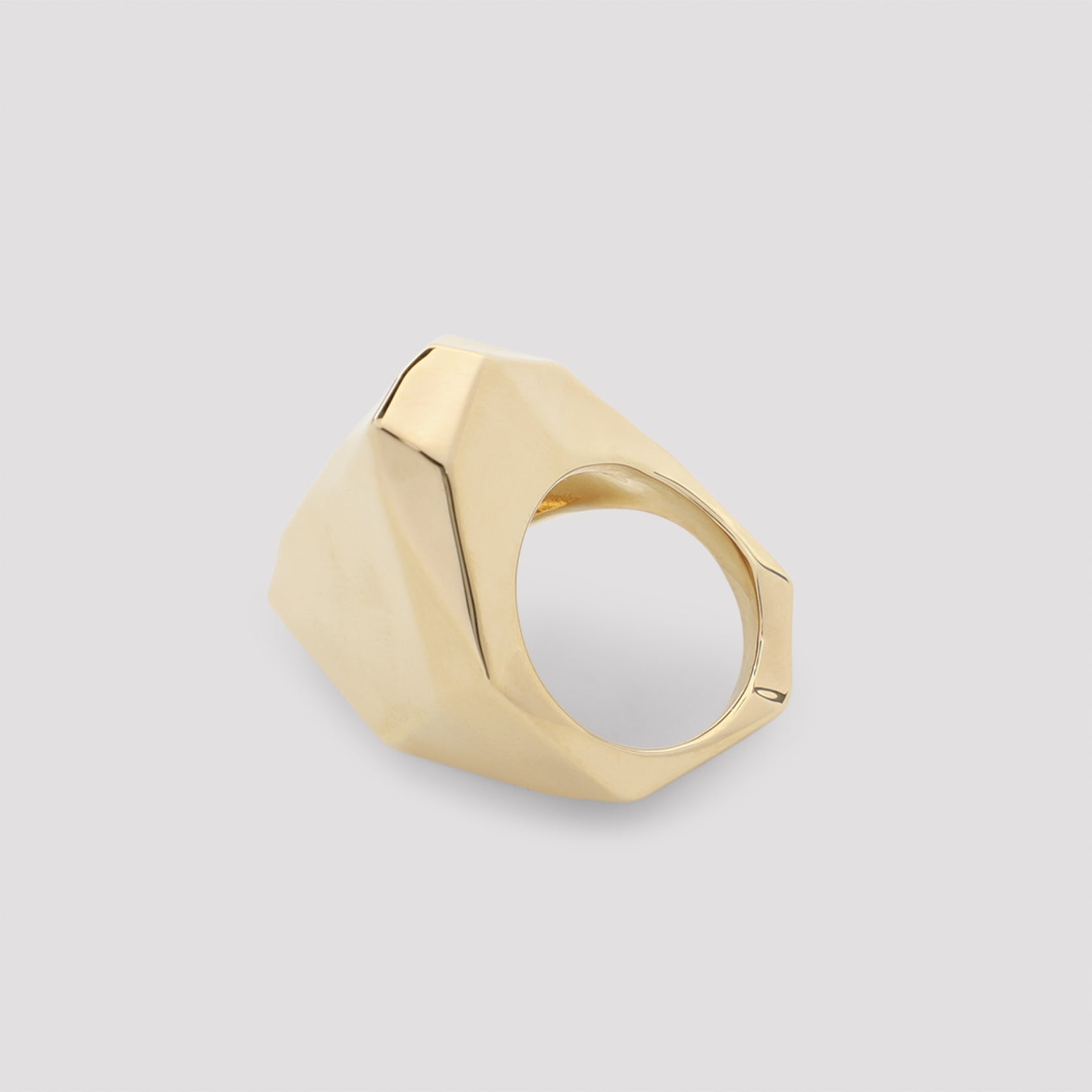 Lanvin Cubic Metal Ring