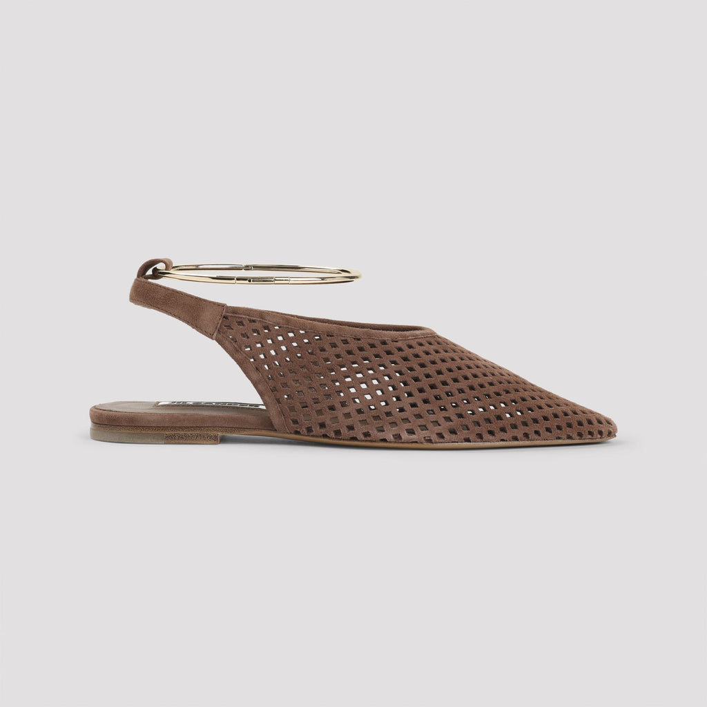 Jil Sander Goat Leather Sling Back