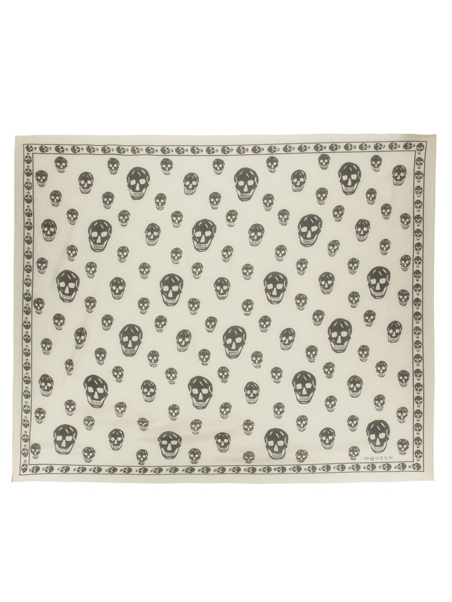 Alexander Mc Queen Foulard "Skull"