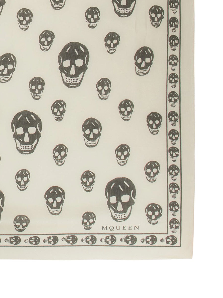 Alexander Mc Queen Foulard "Skull"