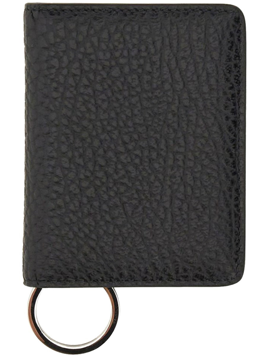 Maison Margiela Portafoglio Bifold Con Portachiavi