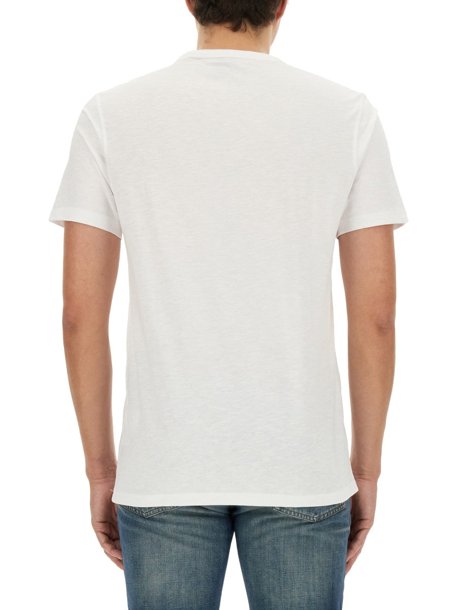 Boss T Shirt In Cotone