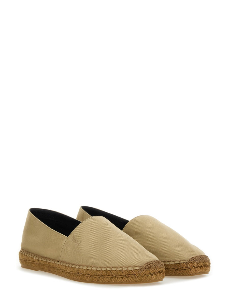 Saint Laurent Cotton Gabardine Espadrille