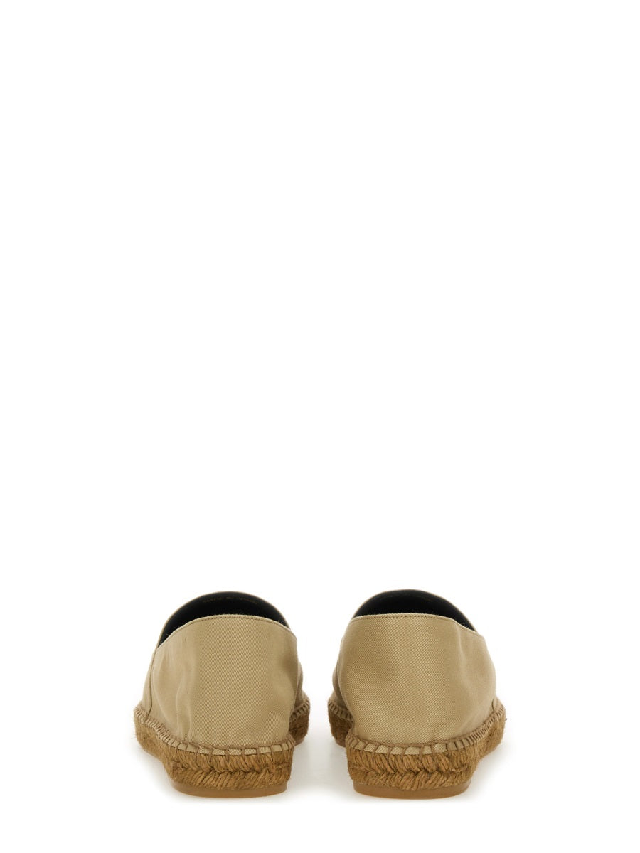 Saint Laurent Cotton Gabardine Espadrille