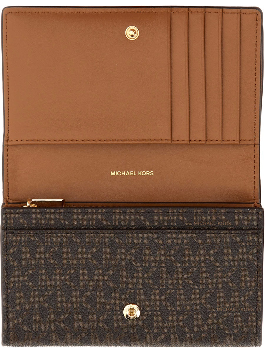 Michael By Michael Kors Portafoglio "Jet Set" Con Logo