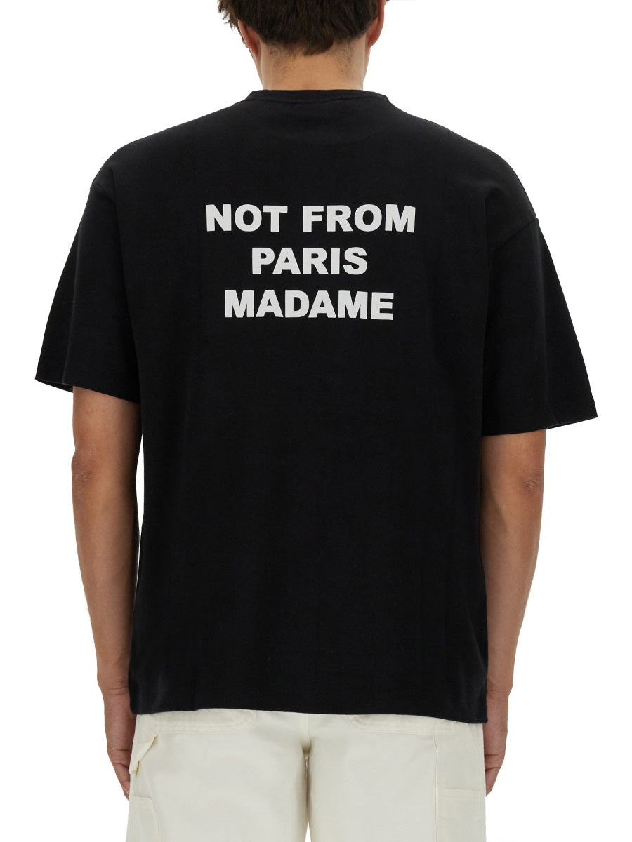 Drôle De Monsieur T Shirt In Cotone