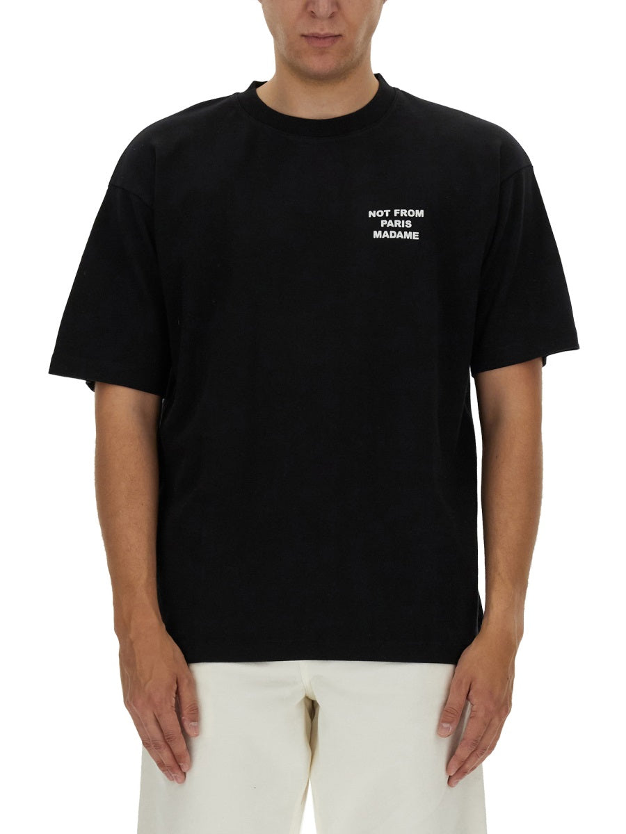 Drôle De Monsieur T Shirt In Cotone