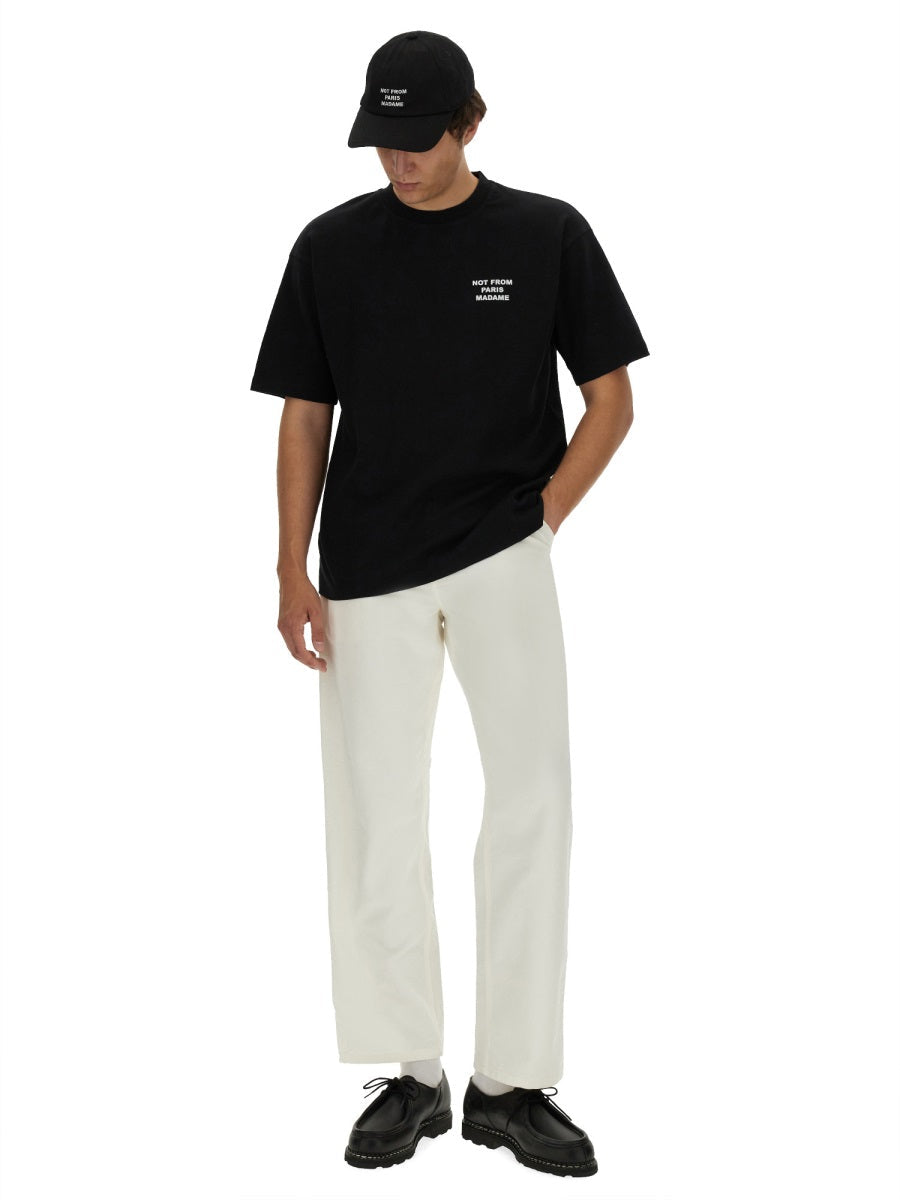 Drôle De Monsieur T Shirt In Cotone