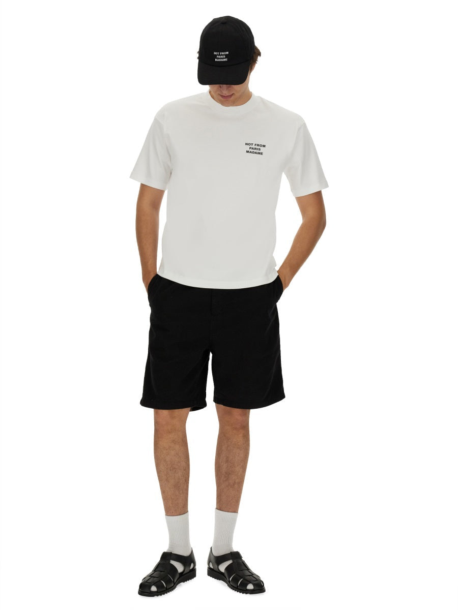 Drôle De Monsieur T Shirt In Cotone