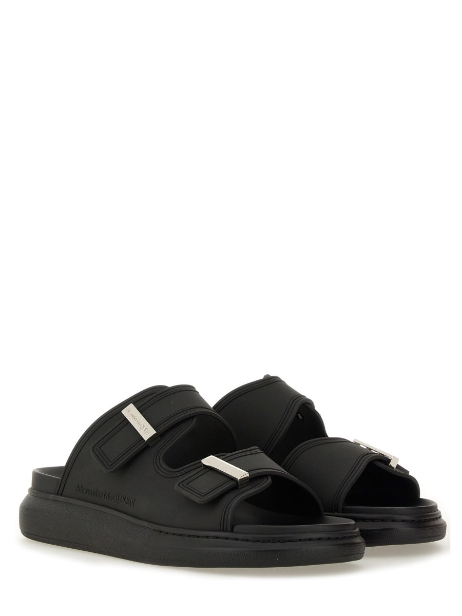 Alexander Mc Queen Sandalo "Hybrid Double Buckle"