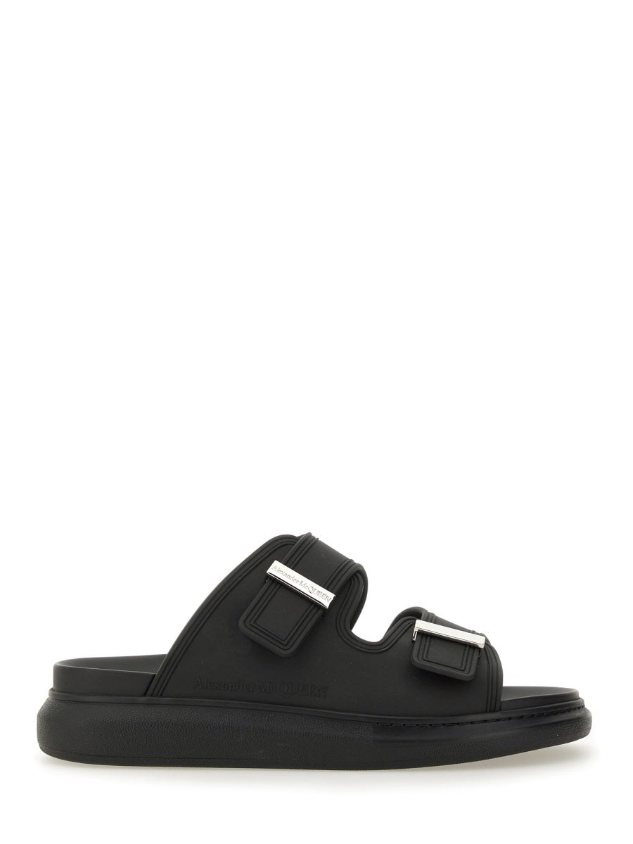 Alexander Mc Queen Sandalo "Hybrid Double Buckle"