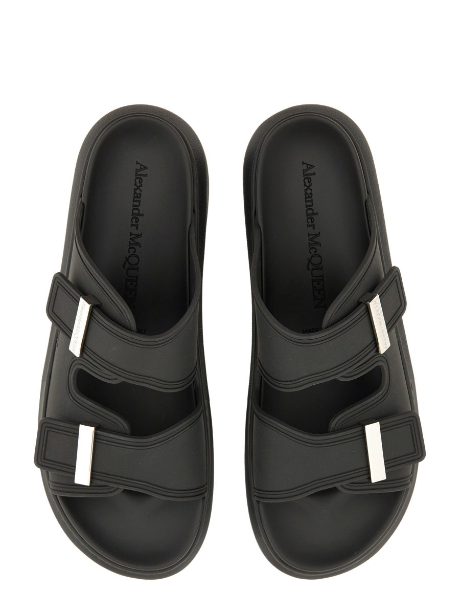 Alexander Mc Queen Sandalo "Hybrid Double Buckle"