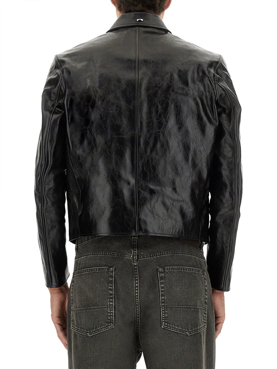 Our Legacy Giacca Mini In Pelle