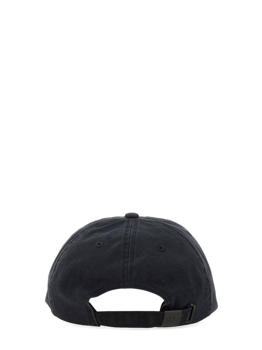 Y 3 Cappello Da Baseball Con Logo