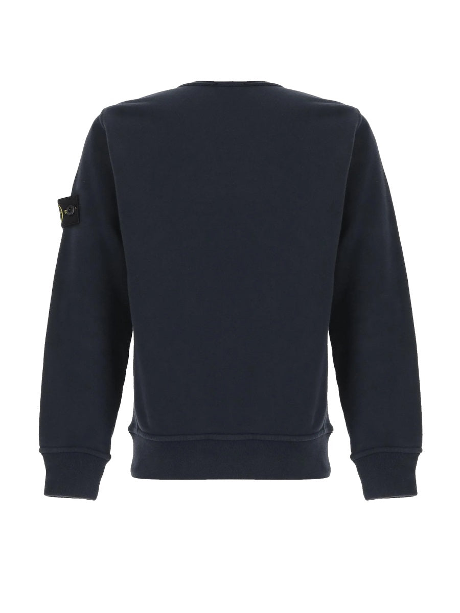 Stone Island Felpa Con Logo "Patch"