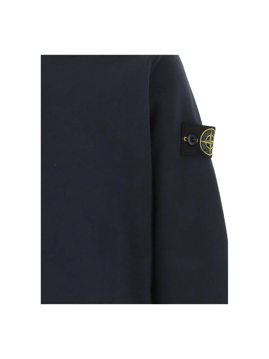 Stone Island Felpa Con Logo "Patch"