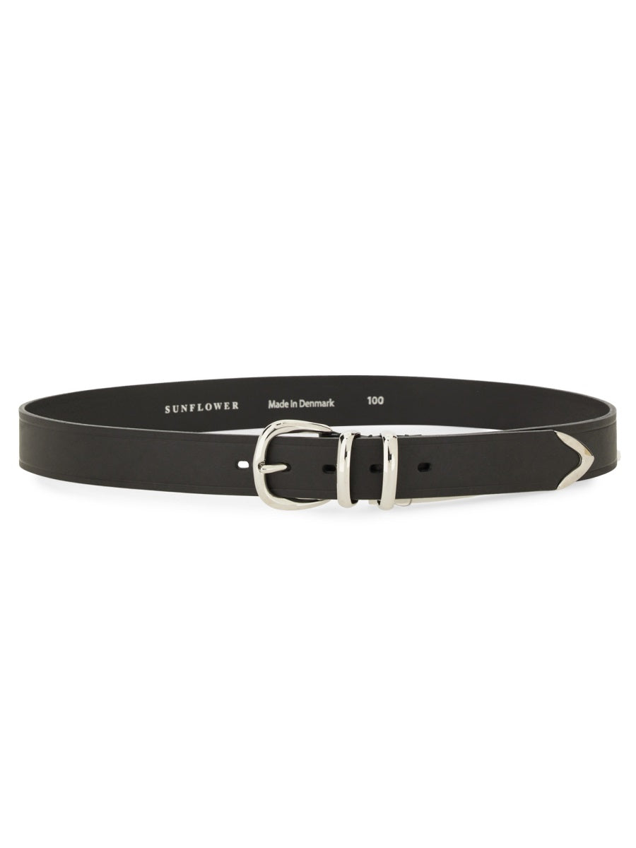 Sunflower Cintura In Pelle
