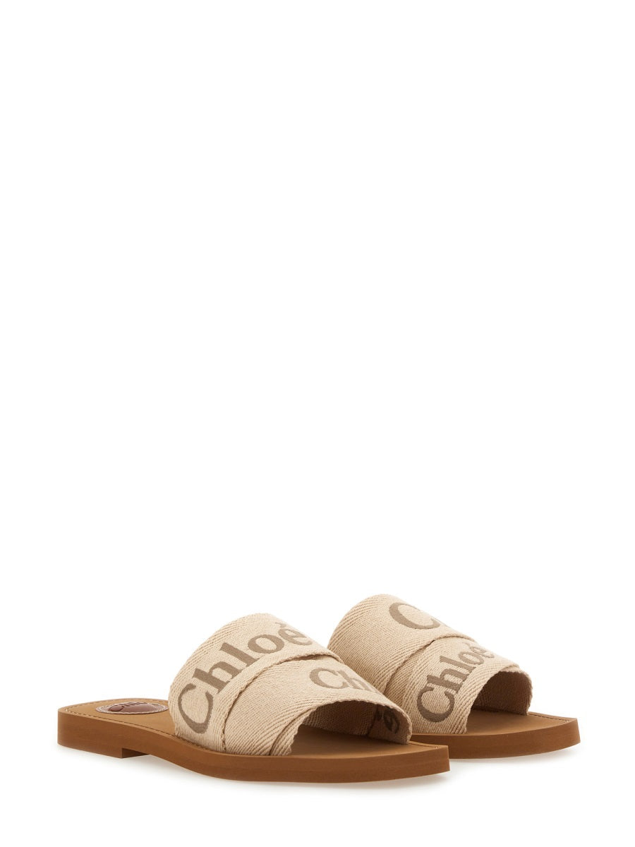 Chloé Sandalo Slide "Woody"