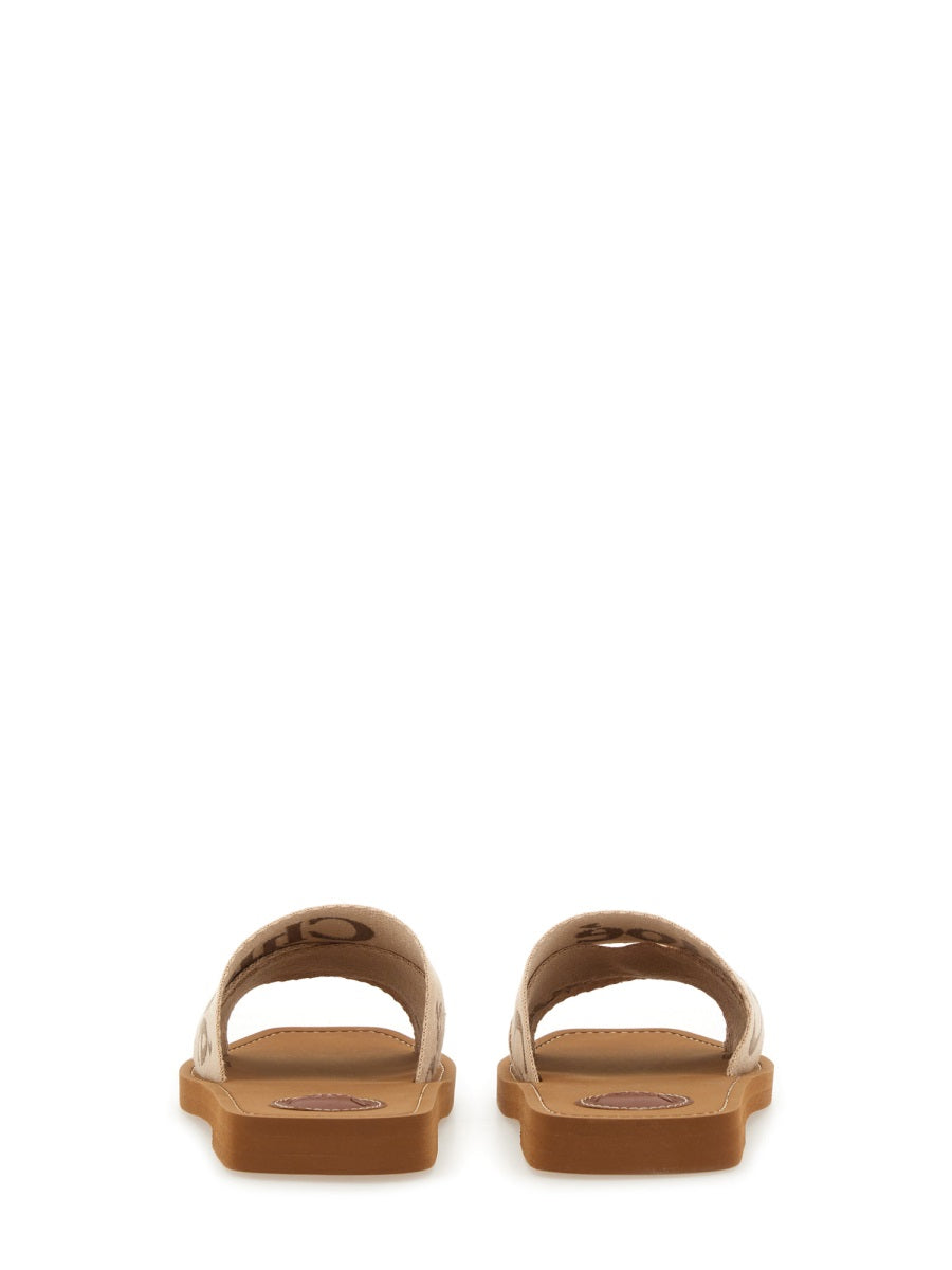 Chloé Sandalo Slide "Woody"