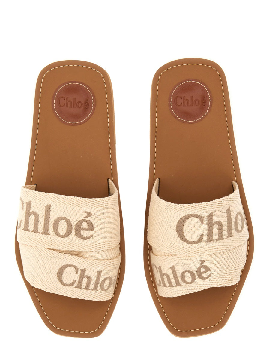 Chloé Sandalo Slide "Woody"