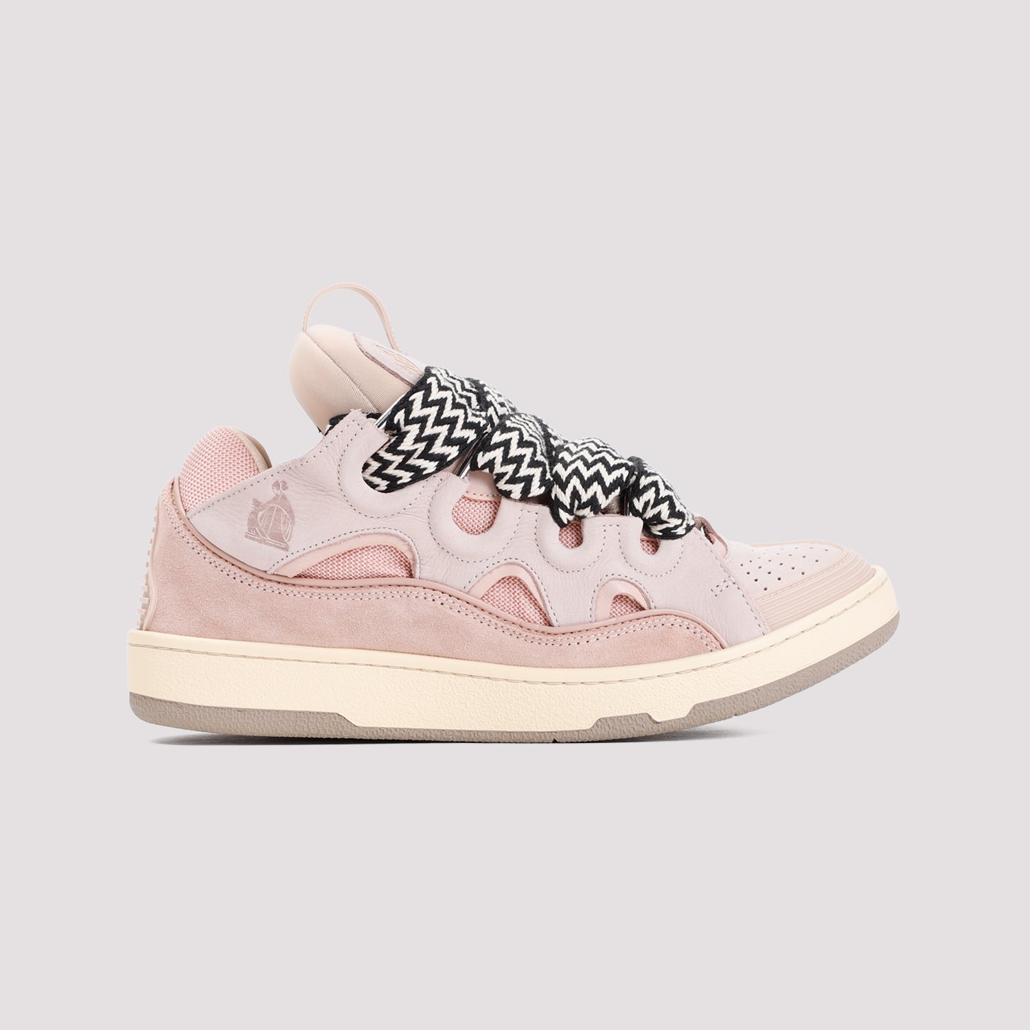 Lanvin Leather Curb Sneakers