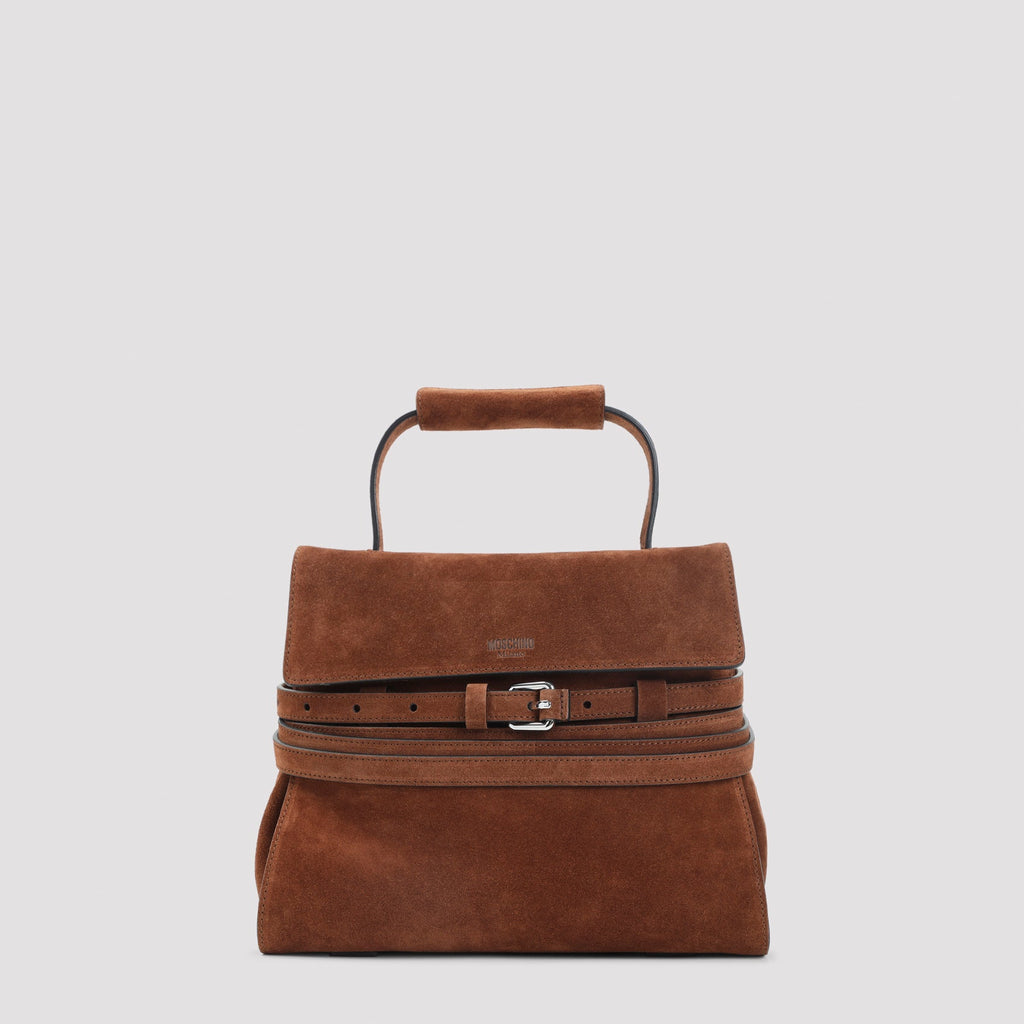 Moschino Belted Top Handle Bag