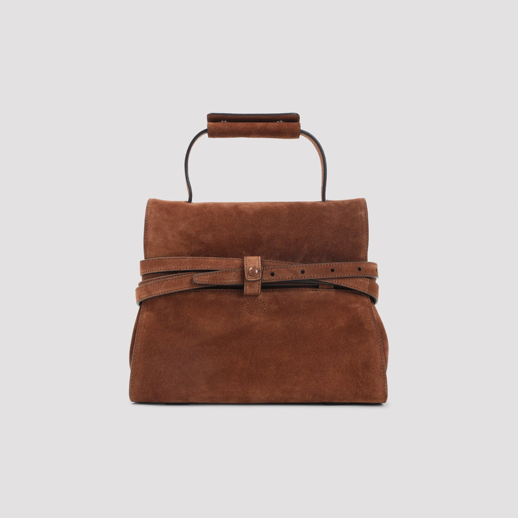Moschino Belted Top Handle Bag