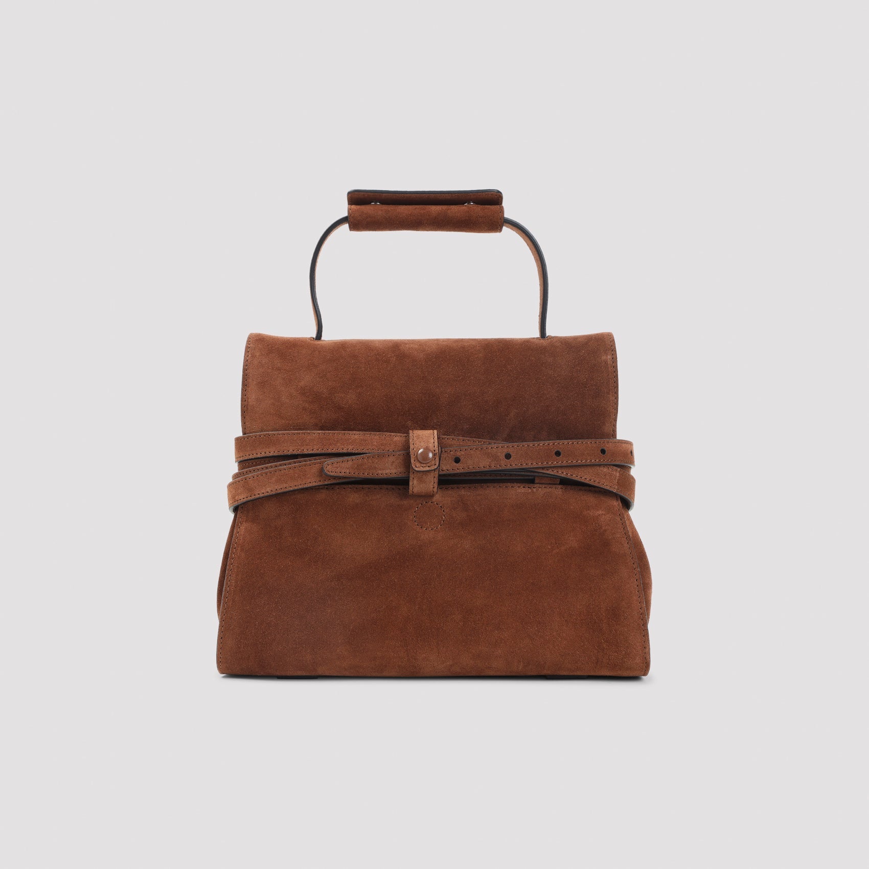 Moschino Belted Top Handle Bag