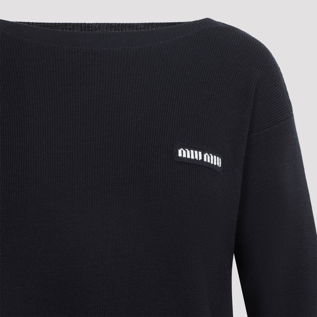 Miu Miu Boat Neck Sweater