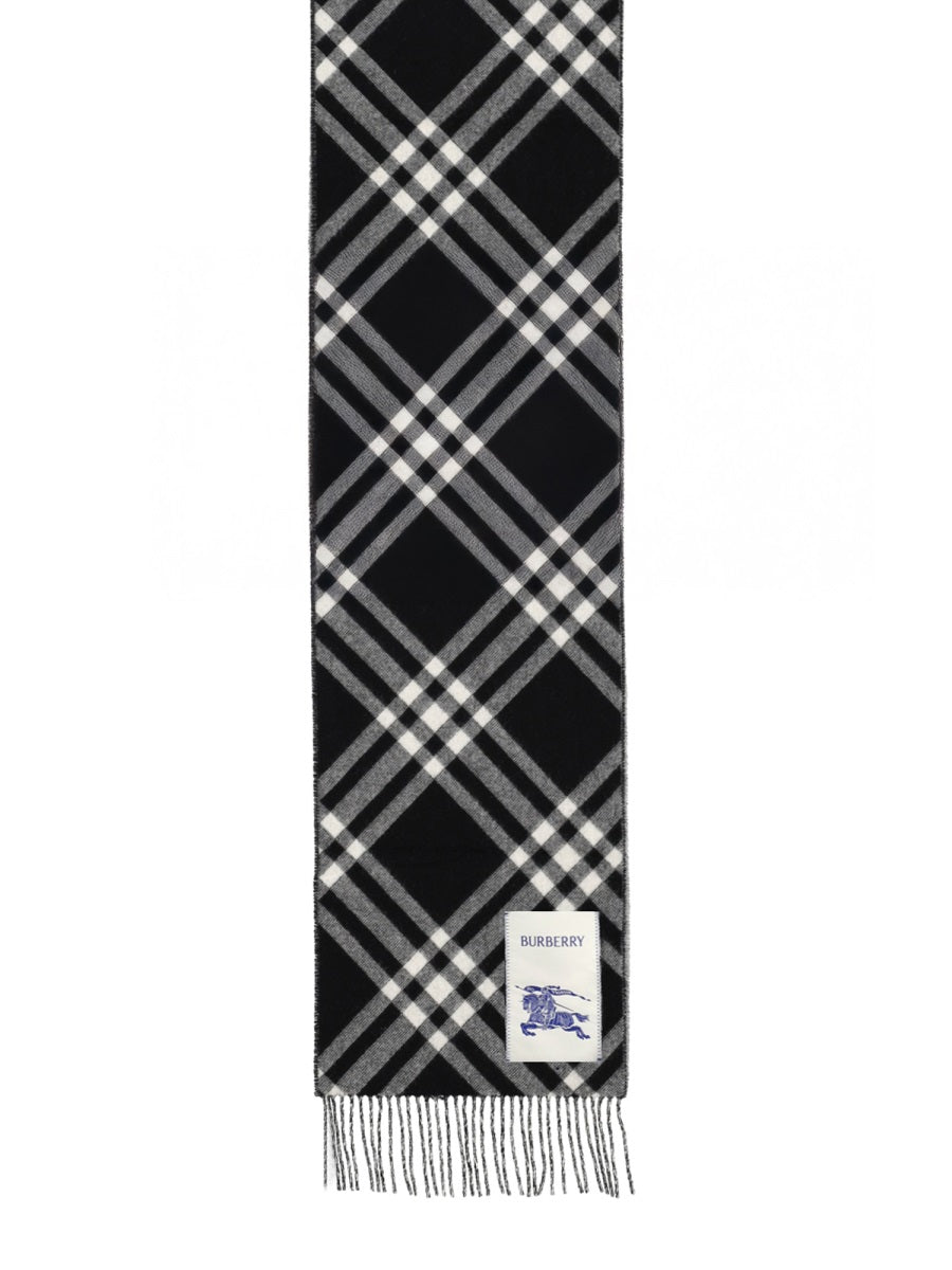 Burberry Sciarpa In Cashmere Check