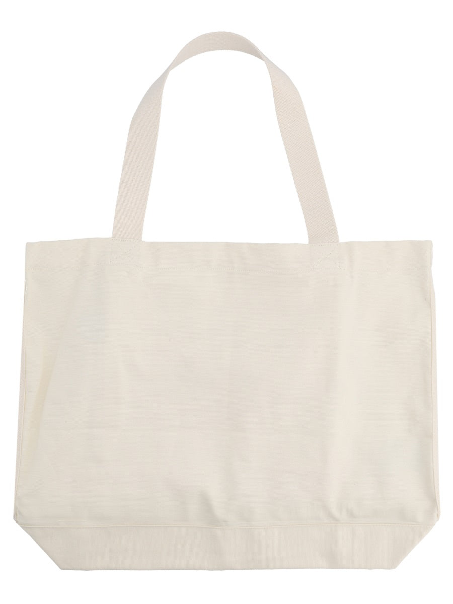 Maison Kitsuné Borsa Tote Con Scritta