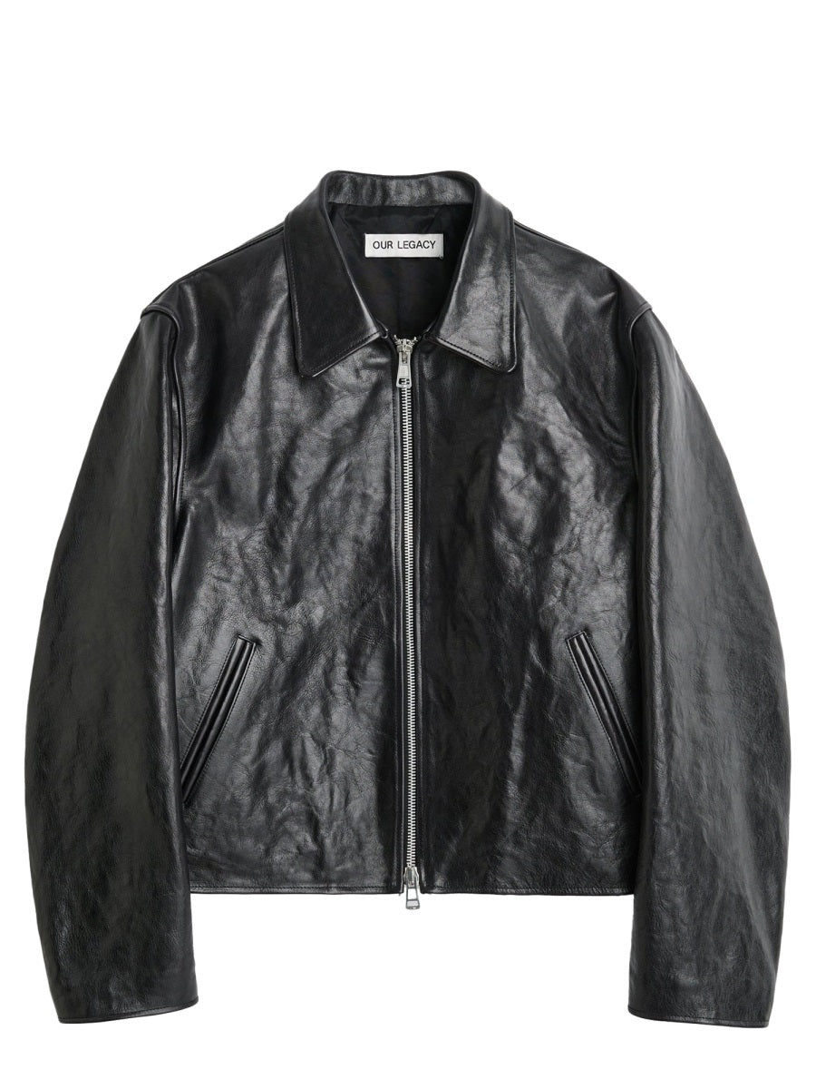 Our Legacy Giacca Mini In Pelle
