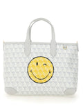 Anya Hindmarch "I Am A Plastic Bag Wink" Tote Bag Xs