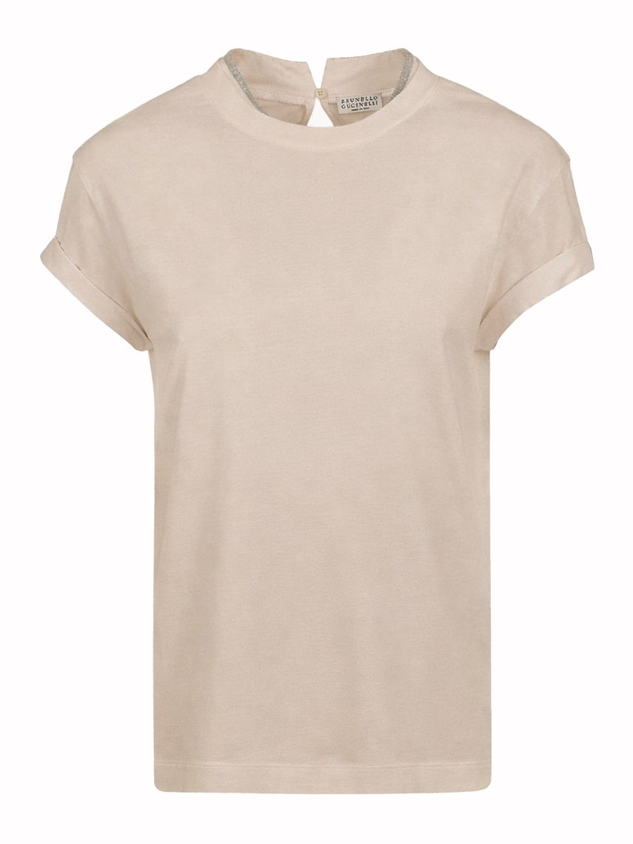 Brunello Cucinelli T Shirt In Jersey Di Cotone