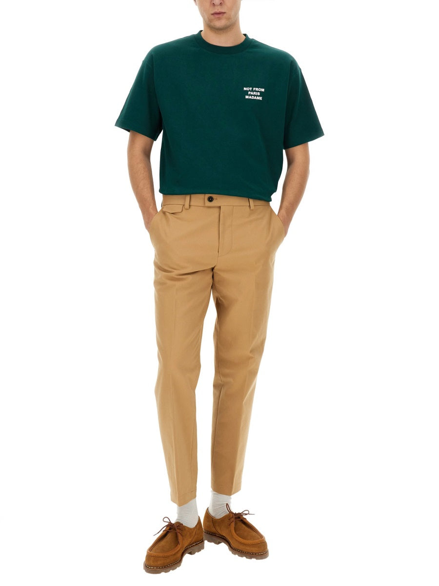 Drôle De Monsieur T Shirt In Cotone